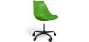 Sedia da ufficio con ruote - Sedia girevole per scrivania - Struttura nera Tulip image 9