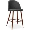 Sgabello imbottito in tessuto - Design scandinavo - 66cm- Evelyne image 9