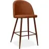 Sgabello imbottito in tessuto - Design scandinavo - 66cm- Evelyne image 9