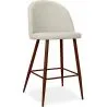 Sgabello imbottito in tessuto - Design scandinavo - 66cm- Evelyne image 9