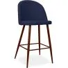 Sgabello imbottito in tessuto - Design scandinavo - 66cm- Evelyne image 9