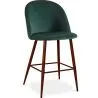 Sgabello imbottito in velluto - Design scandinavo - 66cm - Evelyne image 9
