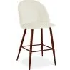 Sgabello imbottito in velluto - Design scandinavo - 66cm - Evelyne image 9