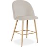 Sgabello imbottito in velluto - Design scandinavo - 66cm - Evelyne image 9