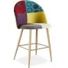 Sgabello Imbottito in Patchwork - Stile Scandinavo - 66cm - Evelyne image 9