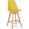 Sgabello in stile scandinavo - Gambe in legno - Denisse image 9