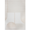 Grande Tappeto dal Design Contemporaneo e Moderno - Beige (290x200 cm) - Dhoka image 9