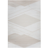 Grande Tappeto dal Design Contemporaneo e Moderno - Beige (290x200 cm) - Utana image 9