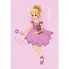 Grande Tappeto per Bambini con Disegno di Fate - Rosa (290x200 cm) - Oya image 9