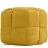 Pouf Quadrato Imbottito in Velluto a Coste - Design Moderno - Cube image 9