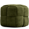 Pouf Quadrato Imbottito in Velluto a Coste - Design Moderno - Cube image 9