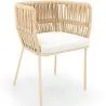 Sedia da Esterno Beige - Corda - Ress image 9