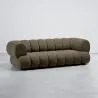 Divano Rivestito in Velluto - Stile Moderno - 2/3 Posti - Curvo Teddy image 9
