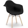 Sedia da Pranzo Design Scandinavo - Gambe in Legno - Nordika image 9
