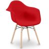 Sedia da Pranzo Design Scandinavo - Gambe in Legno - Nordika image 9