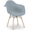 Sedia da Pranzo Design Scandinavo - Gambe in Legno - Nordika image 9