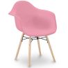 Sedia da Pranzo Design Scandinavo - Gambe in Legno - Nordika image 9