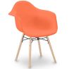 Sedia da Pranzo Design Scandinavo - Gambe in Legno - Nordika image 9