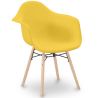 Sedia da Pranzo Design Scandinavo - Gambe in Legno - Nordika image 9