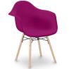 Sedia da Pranzo Design Scandinavo - Gambe in Legno - Nordika image 9