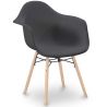 Sedia da Pranzo Design Scandinavo - Gambe in Legno - Nordika image 9