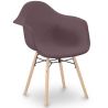 Sedia da Pranzo Design Scandinavo - Gambe in Legno - Nordika image 9