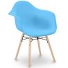 Sedia da Pranzo Design Scandinavo - Gambe in Legno - Nordika image 9