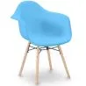 Sedia da Pranzo Design Scandinavo - Gambe in Legno - Nordika image 9