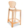 Sgabello da bar con schienale - Design trasparente - 75 cm - Victoria Queen image 9
