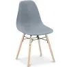 Sedia da Pranzo - Design Scandinavo - Gambe in Legno - Skögur image 9