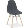 Sedia da Pranzo - Design Scandinavo - Gambe in Legno - Skögur image 9
