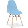 Sedia da Pranzo - Design Scandinavo - Gambe in Legno - Skögur image 9