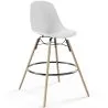 Sgabello da Bar - Design Scandinavo - Gambe in Legno - Skögur image 9