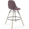 Sgabello da Bar - Design Scandinavo - Gambe in Legno - Skögur image 9