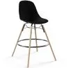Sgabello da Bar - Design Scandinavo - Gambe in Legno - Skögur image 9