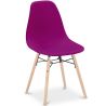 Sedia da Pranzo - Design Scandinavo - Gambe in Legno - Skögur image 9