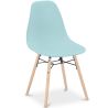 Sedia da Pranzo - Design Scandinavo - Gambe in Legno - Skögur image 9