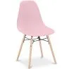 Sedia da Pranzo - Design Scandinavo - Gambe in Legno - Skögur image 9