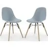 Sedia da Pranzo - Design Scandinavo - Gambe in Legno - Set di 2 - Skögur image 9