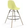 Sgabello da Bar - Design Scandinavo - Gambe in Legno - Skögur image 9