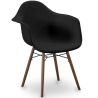 Sedie da Pranzo - Design Scandinavo - Gambe in Legno Scuro - Nordika image 9