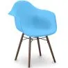 Sedie da Pranzo - Design Scandinavo - Gambe in Legno Scuro - Nordika image 9