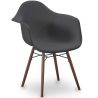 Sedie da Pranzo - Design Scandinavo - Gambe in Legno Scuro - Nordika image 9