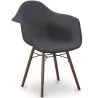 Sedie da Pranzo - Design Scandinavo - Gambe in Legno Scuro - Nordika image 9