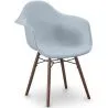Sedie da Pranzo - Design Scandinavo - Gambe in Legno Scuro - Nordika image 9