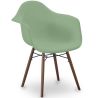 Sedie da Pranzo - Design Scandinavo - Gambe in Legno Scuro - Nordika image 9