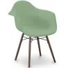 Sedie da Pranzo - Design Scandinavo - Gambe in Legno Scuro - Nordika image 9