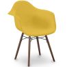 Sedie da Pranzo - Design Scandinavo - Gambe in Legno Scuro - Nordika image 9
