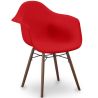 Sedie da Pranzo - Design Scandinavo - Gambe in Legno Scuro - Nordika image 9