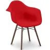 Sedie da Pranzo - Design Scandinavo - Gambe in Legno Scuro - Nordika image 9